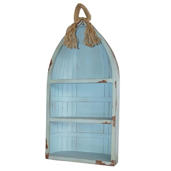 H2H Cheung's Large Canoe Shelf with Rope H22546635